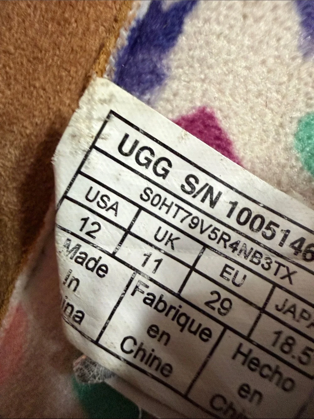 UGG Kids Size 12 Girls Chestnut Suede Lace-Up Boots
